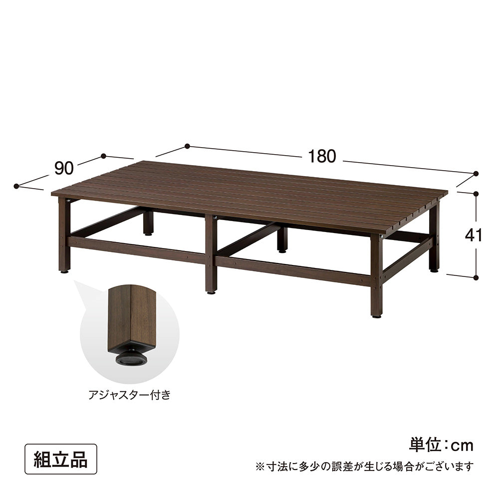 美WOOD デッキ 90×180_寸法