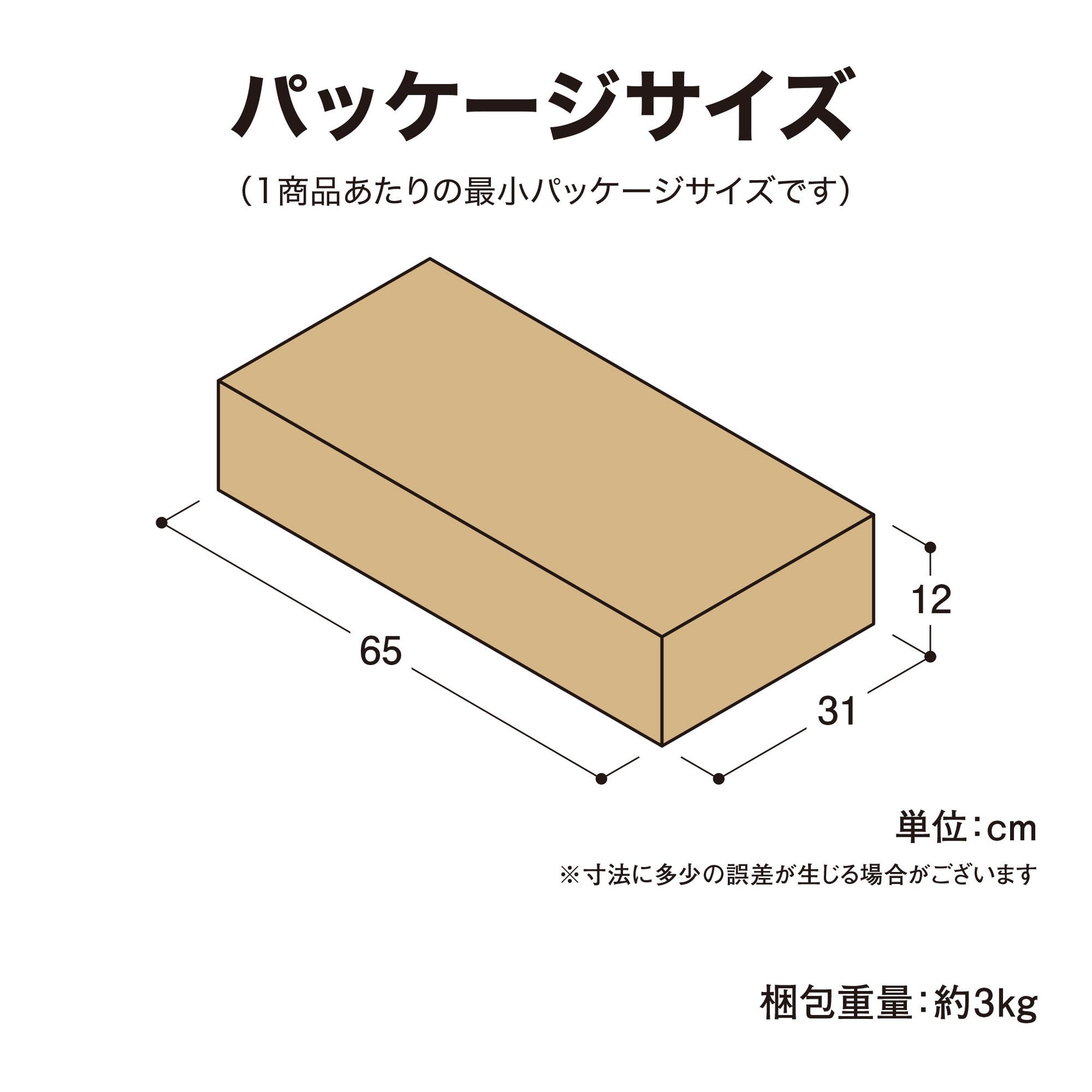 キャリー トレイスタンド_パッケージサイズ