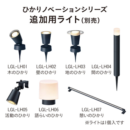 ひかりノベーション 地のひかり 基本セット_追加用ライト